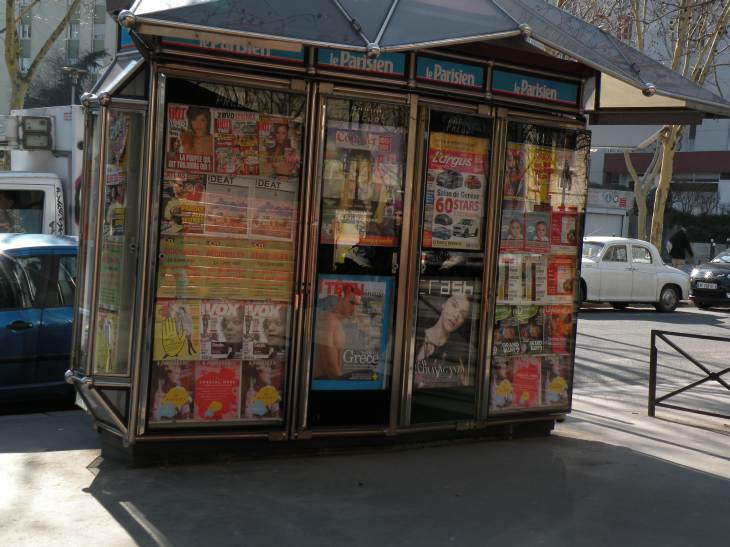  kiosque à journaux